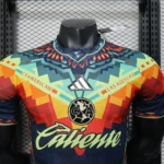 Club America 2025-26 Navy Multicolor Feather Special Edition Jersey Player Version - Image 4