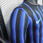 Inter Milan 2025-26 Home Long Sleeve Jersey Player Version - Image 4