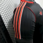 Manchester United 2025-26 Black Red Stripes Special Edition Jersey Player Version - Image 4