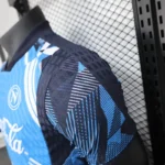 Napoli 2025-26 Blue Geometric Special Edition Jersey Player Version - Image 4