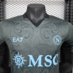 Napoli 2025-26 Grey Samurai Special Edition Jersey Player Version - Image 4
