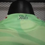 Italy 2025-26 Light Green Leaf Training Jersey Player Version - Image 4