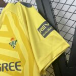 Real Betis 2025-26 Yellow Goalkeeper Jersey - Image 4
