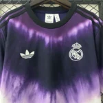 Real Madrid 2025-26 Purple White Tie-Dye Special Edition Jersey - Image 4