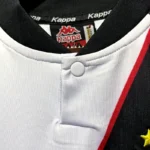 Vasco da Gama 2002-03 White Black Sash Retro Jersey - Image 4