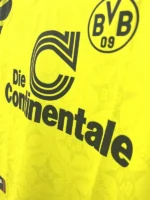 Borussia Dortmund 1994-95 Home Retro Jersey - Image 3