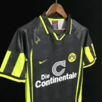 Borussia Dortmund 1996-97 Away Retro Jersey - Image 4