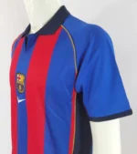 Barcelona 2000-01 Home Retro Jersey - Image 4