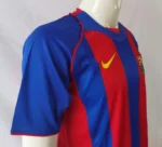 Barcelona 2004-05 Home Retro Jersey - Image 4