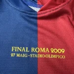 Barcelona 2008-09 UEFA Champions League Home Retro Jersey - Image 4