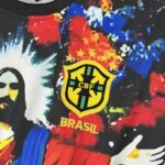 Brazil 2025-26 Jesus Red Black Splash Special Edition Jersey - Image 4