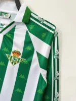 Real Betis 1995-97 Home Retro Long Sleeve Jersey - Image 4