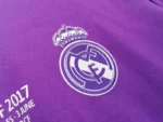 Real Madrid 2016-17 Away Retro Long Sleeve Jersey - Image 4