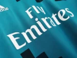 Real Madrid 2017-18 Second Away Retro Long Sleeve Jersey - Image 4