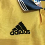 Olympique de Marseille 1998-99 Away Gold Retro Jersey - Image 4