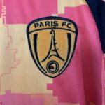 PSG 2025-26 Orange Yellow Digital Camo Pattern Kids Kit - Image 4