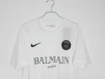 PSG 2020-21 White Retro Training Jersey - Image 4