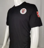 Benfica 1973-74 Black Retro Jersey - Image 4
