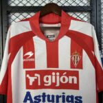 Sporting Gijon 2008-09 Home Retro Jersey - Image 4