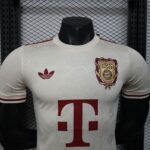 Bayern Munich 2025-26 Cream Red 125th Anniversary Special Edition Jersey Player Version - Image 4