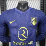 Atletico Madrid 2025-26 Away Long Sleeve Jersey Player Version - Image 4