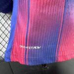 Barcelona 2025-26 Home Long Sleeve Jersey Player Version - Image 4