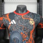 Real Madrid 2025-26 Flame Dragon Special Edition Jersey Player Version - Image 4