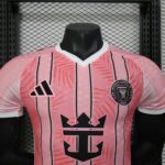 Inter Miami CF 2025-26 Pink Palm Stripes Special Edition Jersey Player Version - Image 4