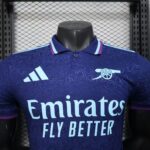Arsenal 2025-26 Dark Blue Purple Collar Special Edition Jersey Player Version - Image 4