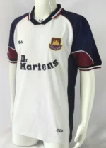 West Ham United 1999-01 Away Retro Jersey - Image 4