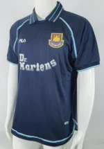 West Ham United 1999-01 Second Away Retro Jersey - Image 4