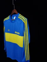 Boca Juniors 1981-82 Home Retro Long Sleeve Jersey - Image 4