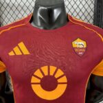 AS Roma 2025-26 Home Jersey Player Version - Image 4