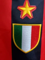 AC Milan 1993-94 Champions League Home Retro Jersey - Image 4