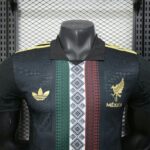 Mexico 2025-26 Black Tricolor Stripe Special Edition Jersey Player Version - Image 4