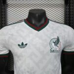 Mexico 2025-26 White Geometric Special Edition Jersey Player Version - Image 4