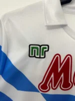Napoli 1987-88 White Retro Jersey - Image 4
