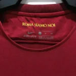 AS Roma 2017-18 Home Retro Jersey - Image 4