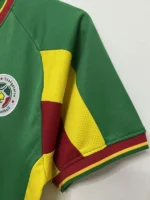 Senegal 2002-03 Green Retro Jersey - Image 6