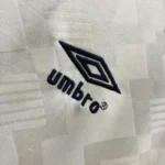 England 1990-91 White Away Retro Jersey (No Badge) - Image 4