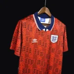 England 1994-95 Away Retro Jersey - Image 4