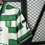 Sporting Lisbon 1999-00 Home Retro Jersey - Image 4