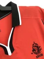 Netherlands 1998-99 Home Retro Jersey - Image 4