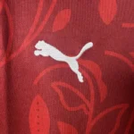 Portugal 2025-26 Red Floral Training Jersey - Image 4