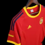 Spain 2002-03 Home Retro Jersey - Image 4
