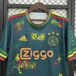 Ajax 2025-26 Green Reggae Graffiti Special Edition Jersey - Image 5