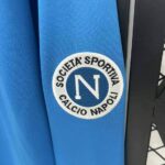 Napoli 1987-88 Home Retro Long Sleeve Jersey - Image 5