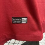 AS Roma 2017-18 Home Retro Long Sleeve Jersey - Image 5