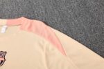 Barcelona 2025-26 Beige Short Sleeve Training Kit - Image 5