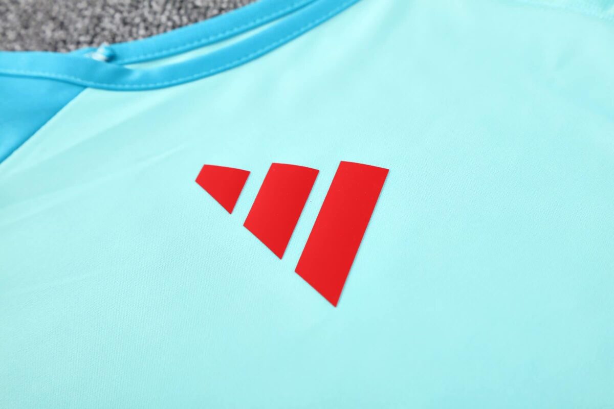 Flamengo 2025-26 Light Blue Vest Training Kit - Image 5